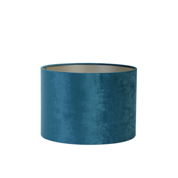 Blauwe lampenkap in cilinder vorm Light & Living Gemstone - Ø 25 cm