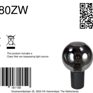 zwartebol-tafellampvanrookglassteinhauerbloeba-ø20-8a