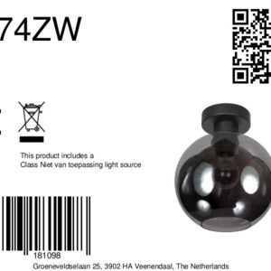 bollampplafonniererookglassteinhauerbloeba-ø20-8a