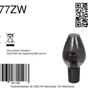 zwartetafellamprookglazendruppelsteinhauerbloeba-ø22,50-8a
