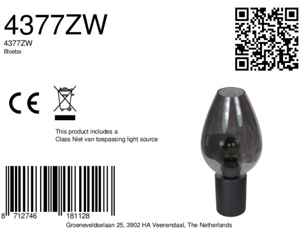 zwartetafellamprookglazendruppelsteinhauerbloeba-ø22,50-8a