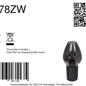 kleinerookglazentafellampzwartsteinhauerbloeba-ø15-8a