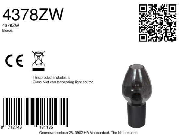 kleinerookglazentafellampzwartsteinhauerbloeba-ø15-8a