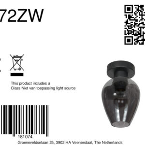 kleinezwarteplafonniererookglassteinhauerbloeba-ø15-8a