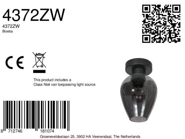 kleinezwarteplafonniererookglassteinhauerbloeba-ø15-8a