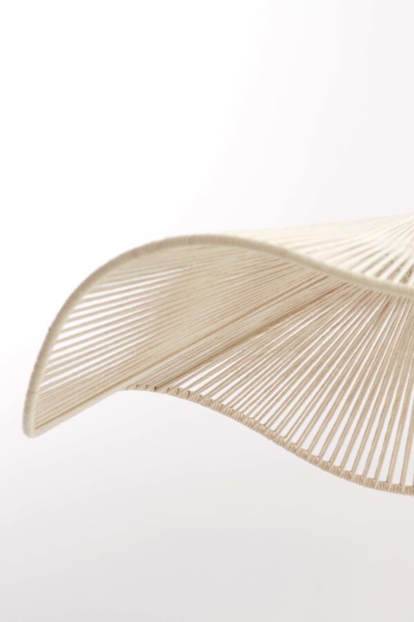 Organische hanglamp beige katoendraad Light & Living Rafa - Image 5