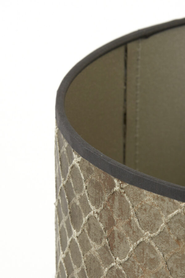 Goudbruine velours cilinder lampenkap Light & Living Elodi - Image 6