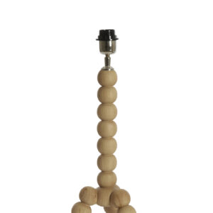 Tafellamp houten bollen naturel Light & Living Veglio