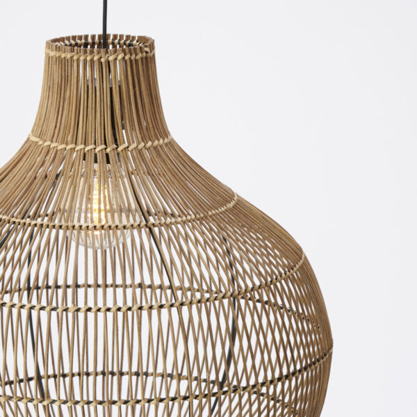 Rustieke bolvormige rotan hanglamp Light & Living Pacino - Image 5