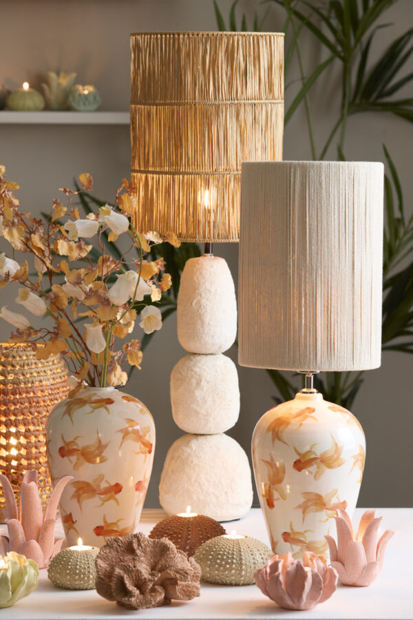 Beige lampenkap touwweefsel Light & Living Medan - Image 3