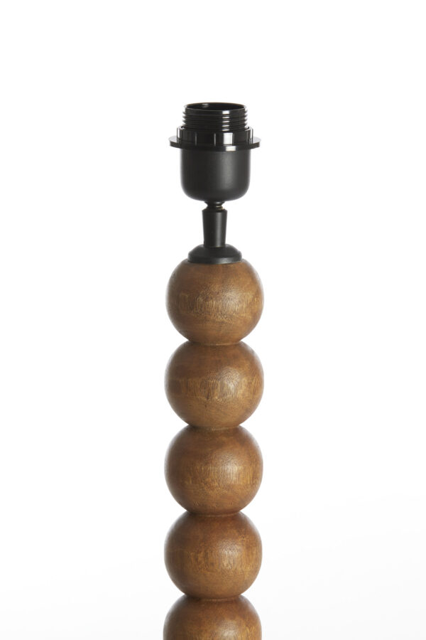Tafellamp houten bollen lichtbruin Light & Living Veglio - Image 3