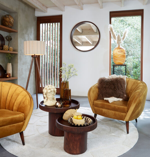 Geplooide cilinder lampenkap beige Light & Living Disli - Image 3