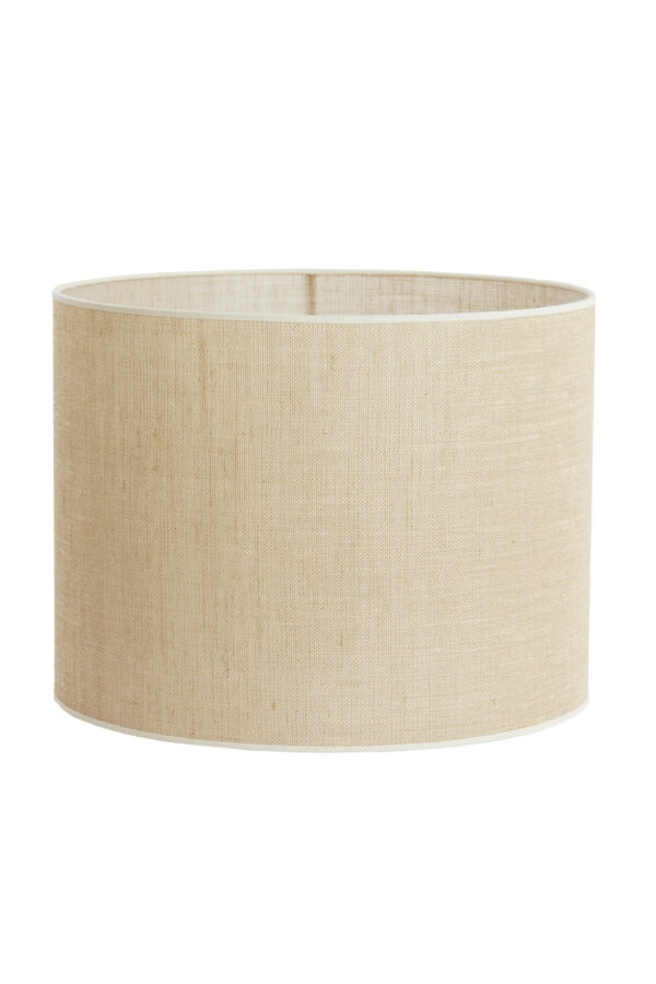 Jute lampenkap beige cilinder Light & Living Sendai