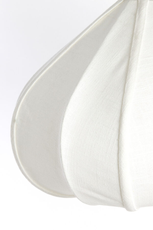 Witte japandi hanglamp peervorm Light & Living Zubeda - Image 5