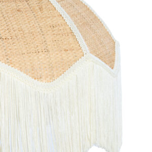 Alternative view of Beige vintage raffia lampenkap Light & Living Malacia