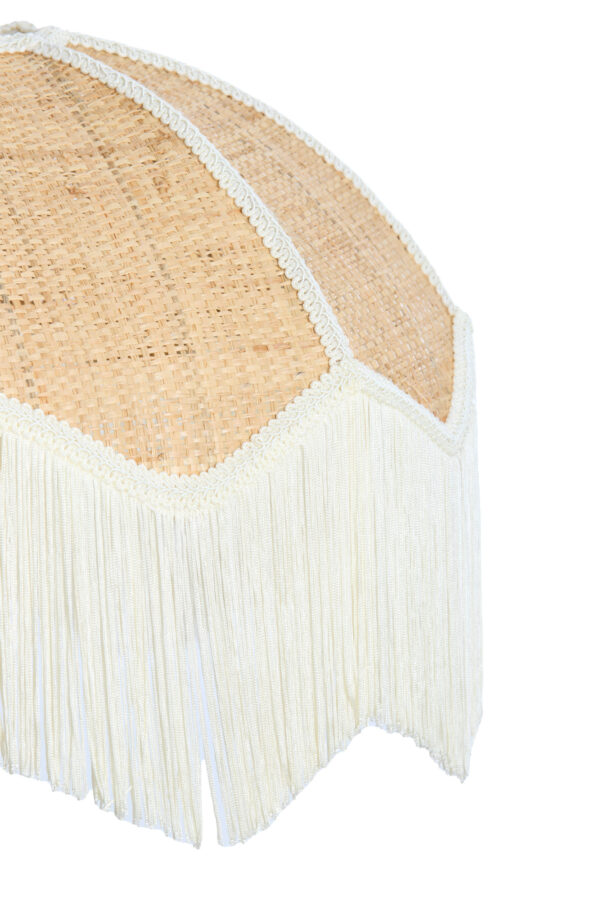 Beige vintage raffia lampenkap Light & Living Malacia - Image 2