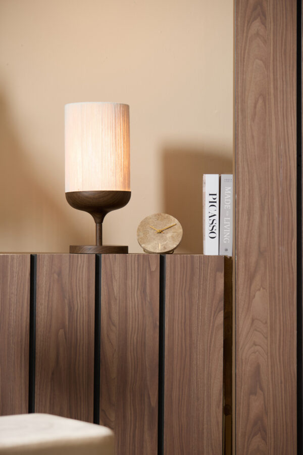 Japandi tafellamp beige/bruin bekervorm Light & Living Dania - Image 4