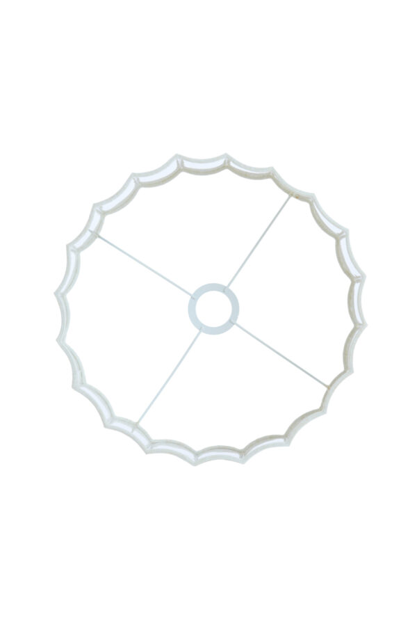 Witte geplooide lampenkap cilinder Light & Living Disli - Image 5