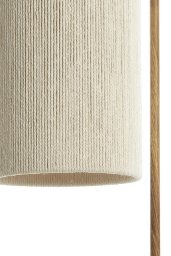 Tafellamp japandi beige/naturel gebogen Light & Living Donio - Image 6