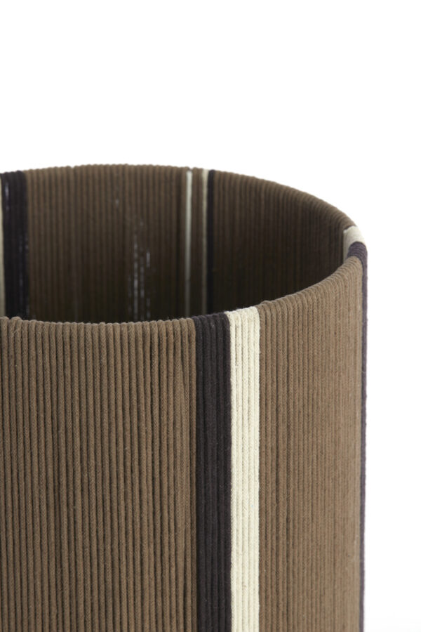 Bruin/beige lampenkap touwweefsel Light & Living Medan - Image 2