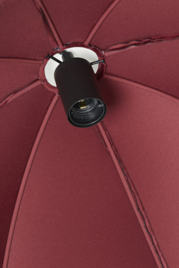 Rode vintage velvet hanglamp Light & Living Malacia - Image 6