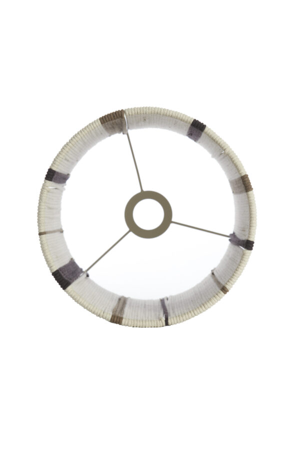 Lampenkap touwweefsel beige/bruin Light & Living Medan - Image 4