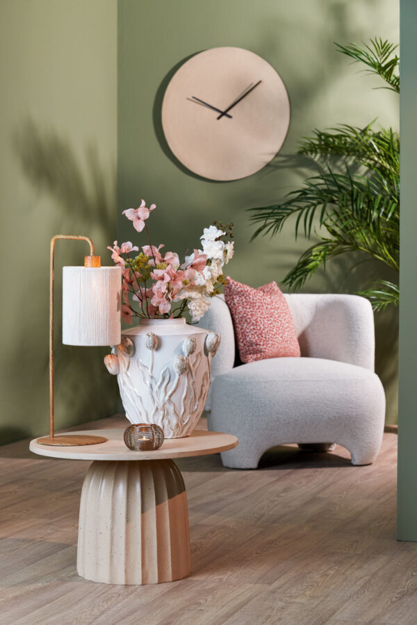 Tafellamp japandi beige/naturel gebogen Light & Living Donio - Image 4