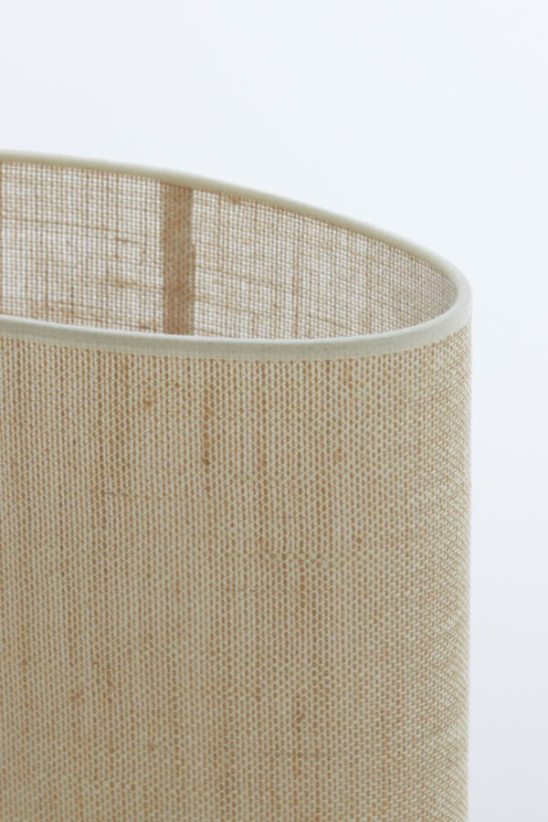 Ovale jute lampenkap beige Light & Living Sendai - Image 6