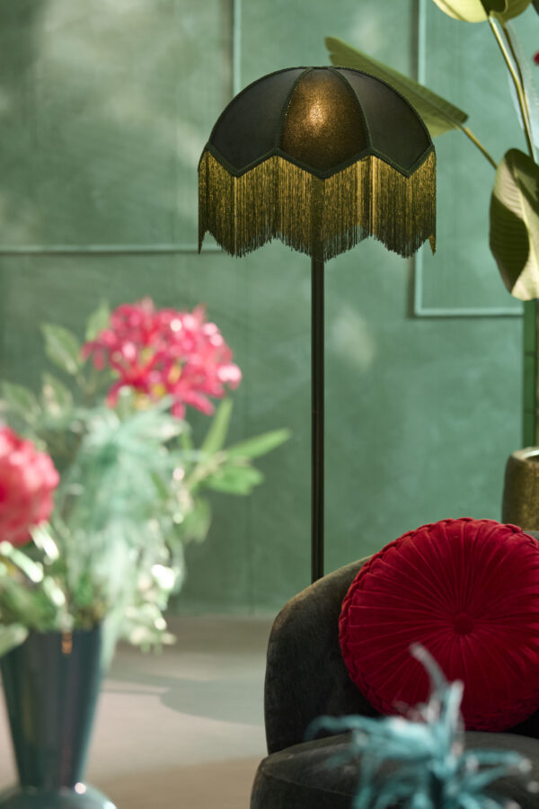 Vintage velvet lampenkap groen Light & Living Malacia - Image 3
