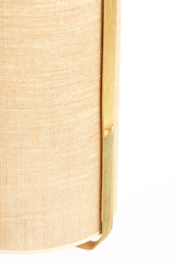 Hanglamp beige frame bamboe Light & Living Sendai - Image 3