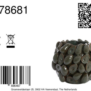 light&livingavocadovaaskeramiekbruin+groen–36x35,5x31,5cm-8a