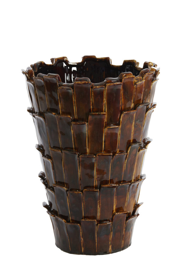 light&livingbanyavaaskeramiekglansdonkerbruin–ø33x43cm-952