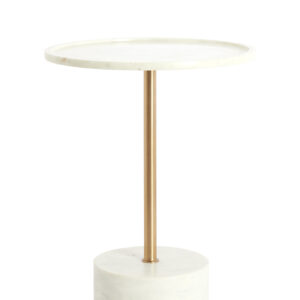 light&livingbijzettafelcivitavansteenmetmarmerenantiekbrons-ø41x53cm-282