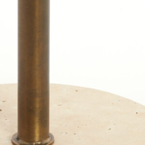 light&livingbijzettafelcivitavansteentravertinzanddonkerbrons–ø37x49cm-1