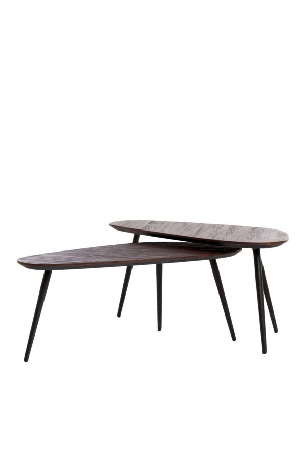 light&livingbijzettafelgiavanmetaaltravertinbruinbrons–setmax37,5x37,5x59,5cm-1