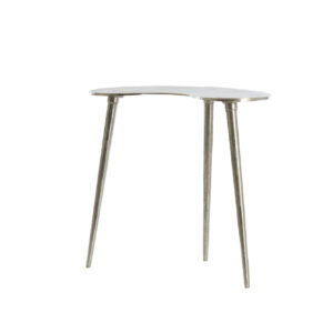light&livingbijzettafellinosvanmetaalcrème–67x49x41cm-505