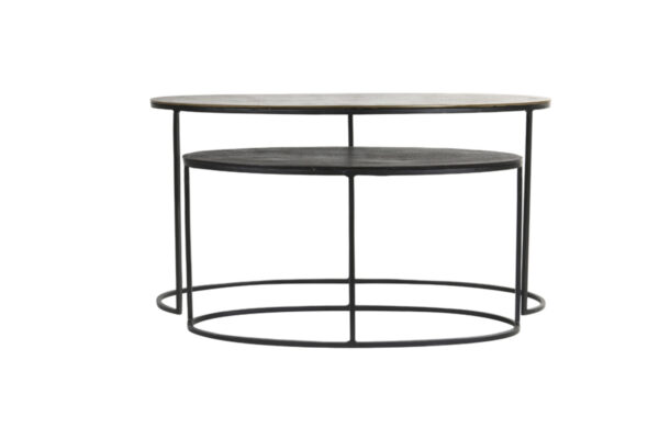 light&livingbijzettafelpaxsonmetaalantiekendonkerbrons–71x33x36en89x42x46cm-1