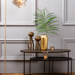 light&livingbijzettafelpaxsonmetaalantiekendonkerbrons–71x33x36en89x42x46cm-514