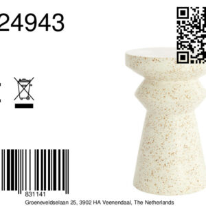 light&livingbijzettafelsellaterrazzocrème–ø32x47cm-8a