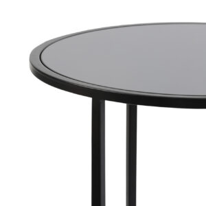 light&livingbijzettafelsetduarteglaszwartenmatzwart–ø40x45+ø50x52cm-2e1