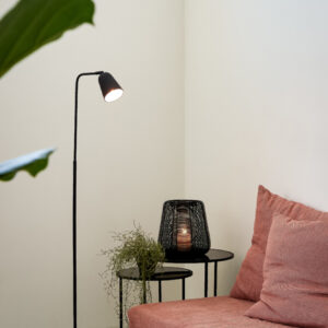 light&livingbijzettafelsetduarteglaszwartenmatzwart–ø40x45+ø50x52cm-309