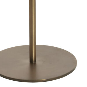 light&livingbijzettafelsetliadonkerbruinmetbronsaccent–ø32x51+ø38x54cm-027
