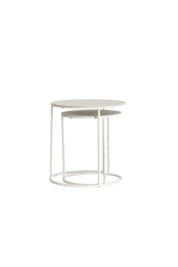 light&livingbijzettafelsetsadarwitmetlichtgrijsgespikkeld–ø50x40+ø52x46cm-1