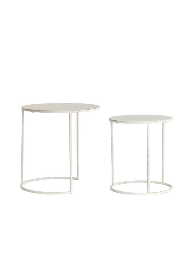 light&livingbijzettafelsetsadarwitmetlichtgrijsgespikkeld–ø50x40+ø52x46cm-1