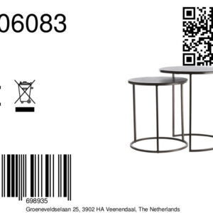 light&livingbijzettafelsettalcadonkerbruin–ø41x46+ø49x52cm-8a