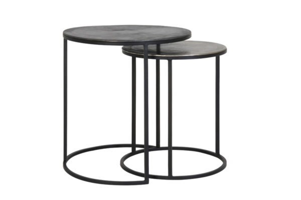 light&livingbijzettafelsettalcaruwloodenantieklood–ø40x45+ø49x50,5cm-1