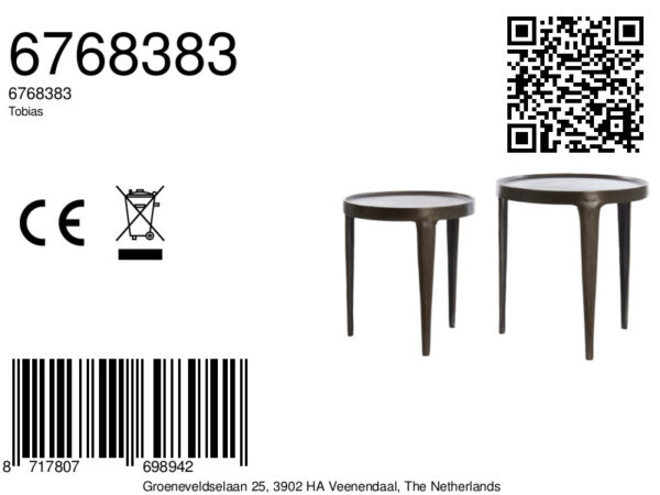 light&livingbijzettafelsettobiasindonkerbruin–ø37x41+ø43x45,5cm-8a