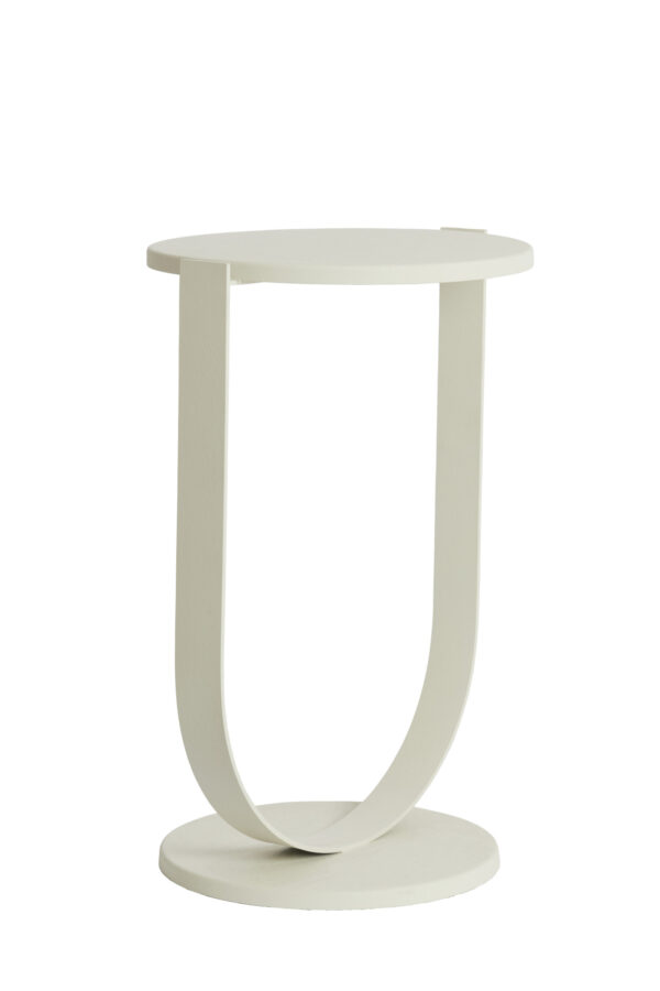 light&livingbijzettafeltrianamatcrème–ø45x65,5cm-534