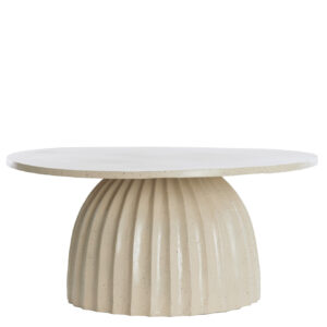 light&livingbijzettafelvegliamatzandmetgespikkeldbruin–ø70x33,5cm-804