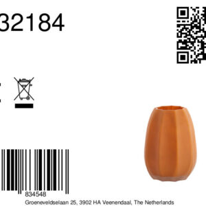 light&livingbradleykaramelkleurigglas–ø17x23,5cm-8a